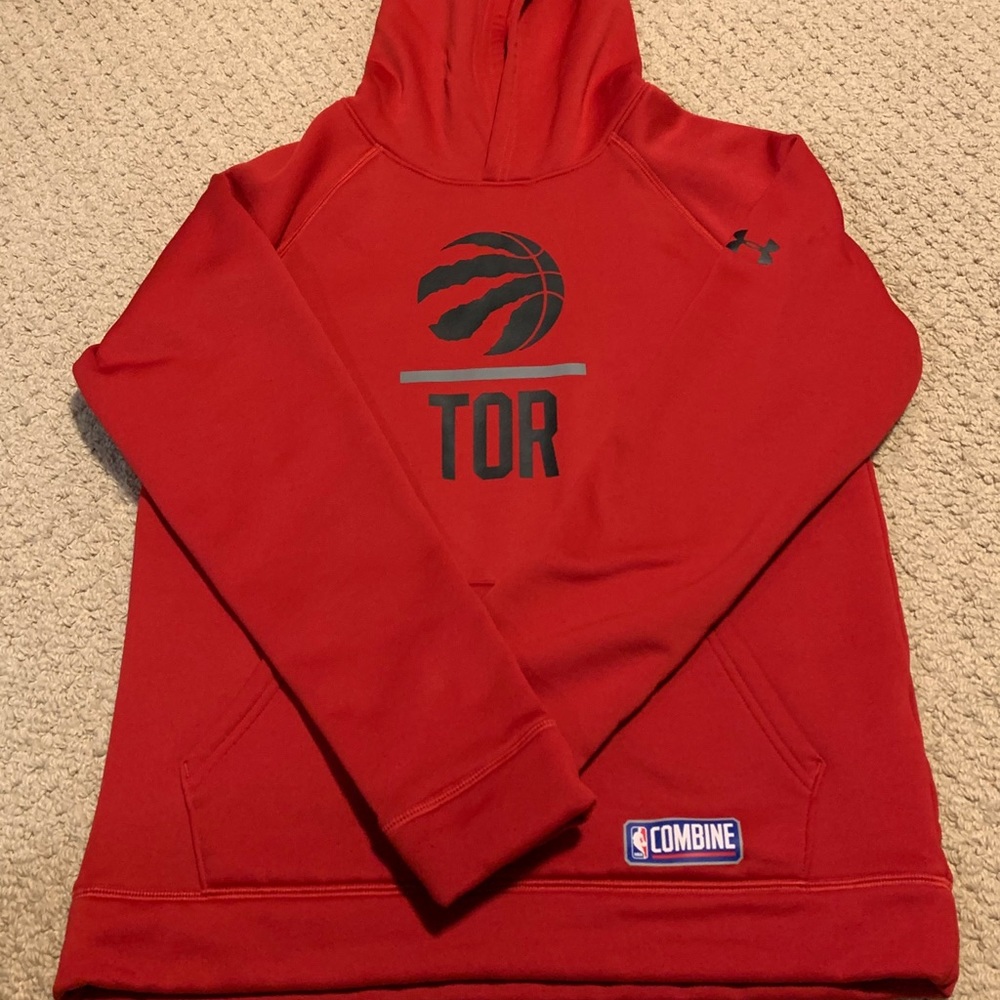 Boys Under Armour Raptors Hoodie Sweatshirt